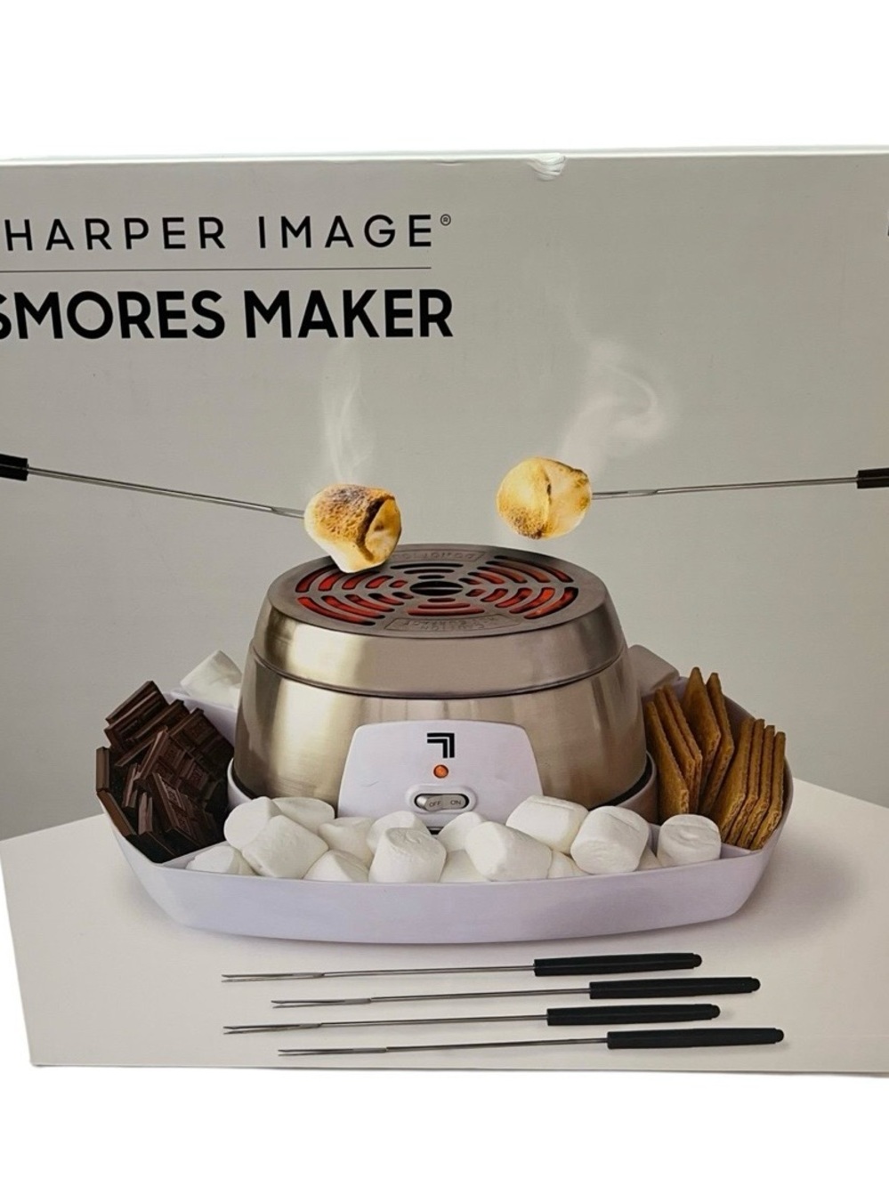 Sharper Image Smores Maker New Open Box